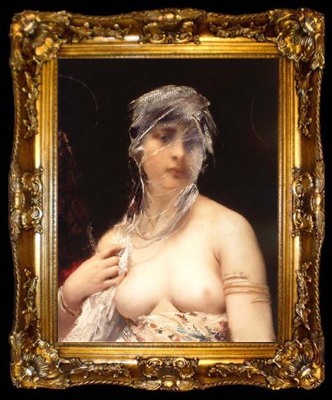 framed  Henri Lucien Doucet Beauty of Harem, ta009-2